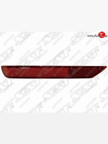 Левый катафот заднего бампера SAT Subaru Forester SH (2008-2013)