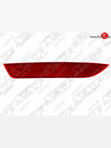 Левый катафот заднего бампера SAT Volkswagen Jetta A6 седан дорестайлинг (2011-2015)