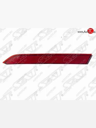 Левый катафот заднего бампера SAT Volkswagen Passat B8 седан дорестайлинг (2015-2019)