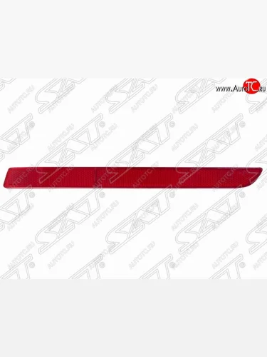 Левый катафот заднего бампера SAT Volkswagen Transporter T5 рестайлинг (2009-2015)