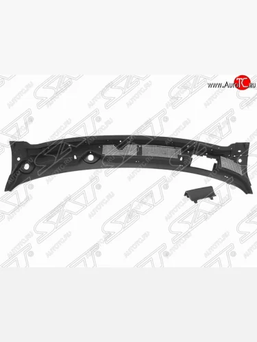 Обтекатель дворников (жабо) на автомобиль SAT Nissan Qashqai 2 J11 рестайлинг (2017-2022)