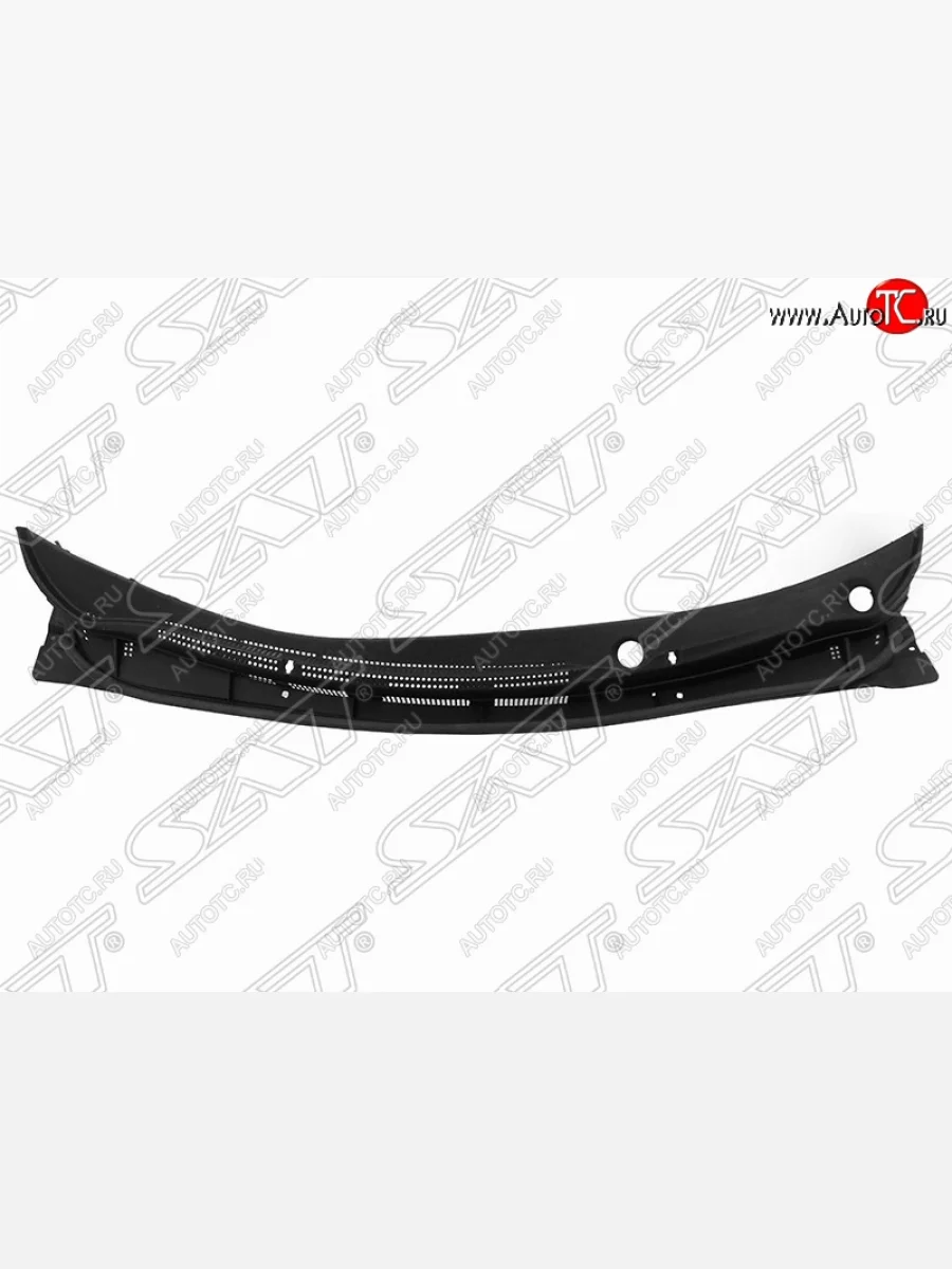 Обтекатель дворников на автомобиль SAT (жабо) Hyundai Solaris RBr седан дорестайлинг (2010-2014) (Неокрашенное)  с доставкой в г. Самара