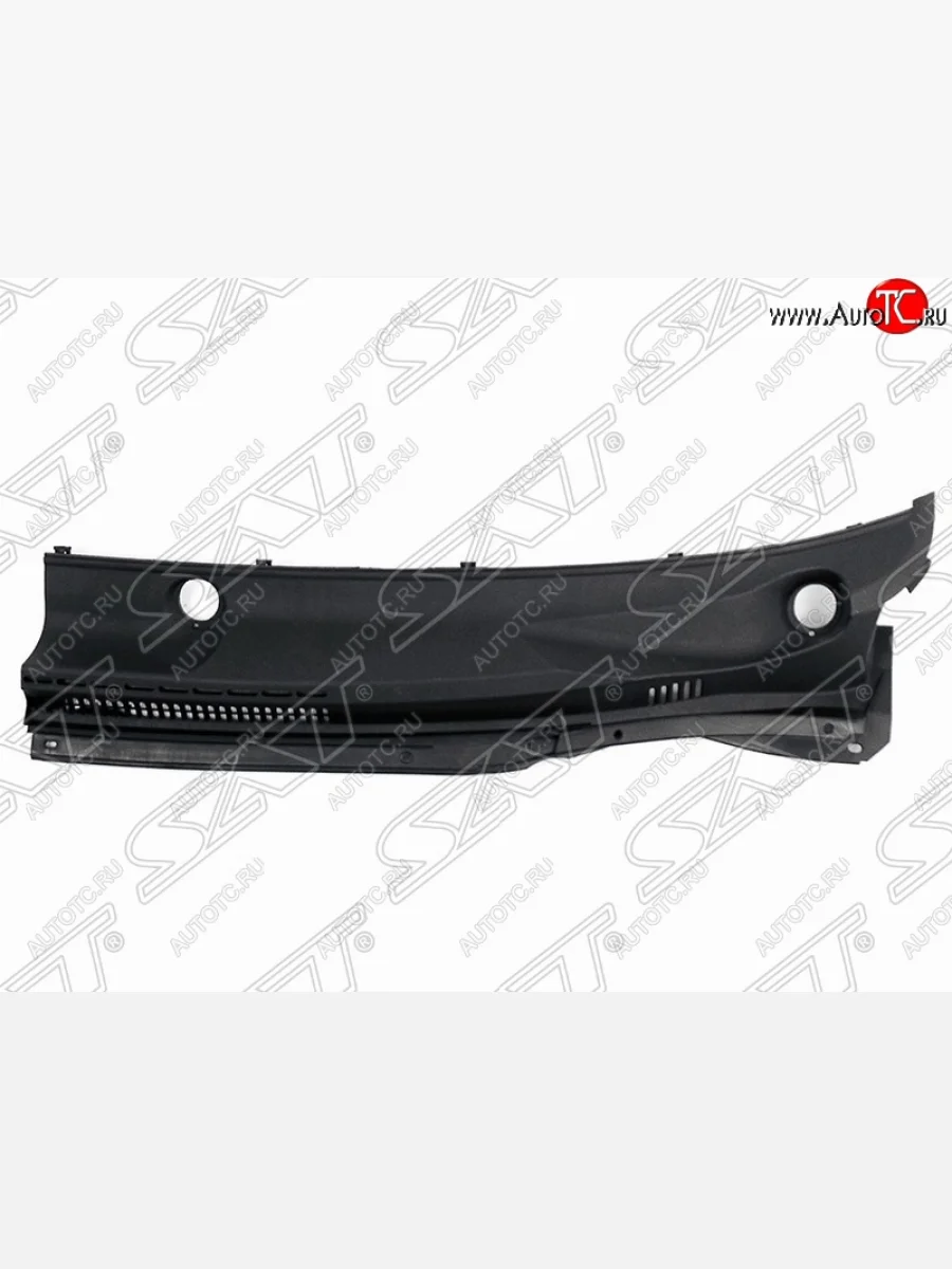 Левый обтекатель дворников (жабо) на автомобиль SAT (левый руль) Toyota Corolla E120 седан дорестайлинг (2000-2004) (Неокрашенное)  в Перми Пермском крае