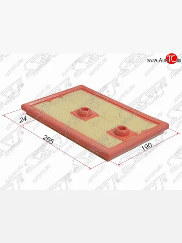 Фильтр воздушный двигателя SAT Audi A3 ( 8VS седан,  8VA хэтчбэк 5 дв.,  8V1) (2012-2020), Audi Q3  8U (2011-2015), Skoda Octavia  A7 (2012-2020), Volkswagen Golf  7 Mk7 (2012-2017), Volkswagen Jetta  A6 (2011-2015), Volkswagen Polo  Mk5 6R,6C,61 (2009-2015), Volkswagen Tiguan  Mk2 (2016-2022)