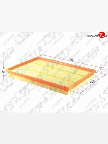 Фильтр воздушный двигателя SAT (350х242х38 mm) BMW X5  E70 (2006-2013) дорестайлинг, рестайлинг