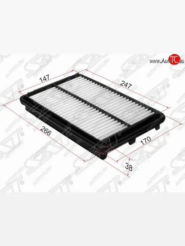 Фильтр воздушный двигателя SAT Honda Avancier (1999-2003)