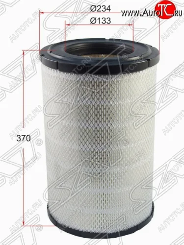 Фильтр воздушный двигателя FSR90 SAT (370, R 234/133 mm) Isuzu Forward (1970-2015)