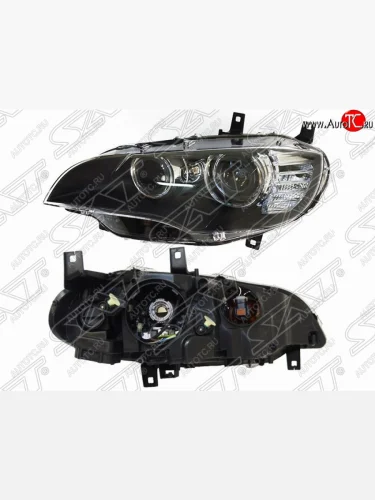 Левая фара передняя SAT (AFS, под ксенон) BMW X6 E71 рестайлинг (2012-2014)
