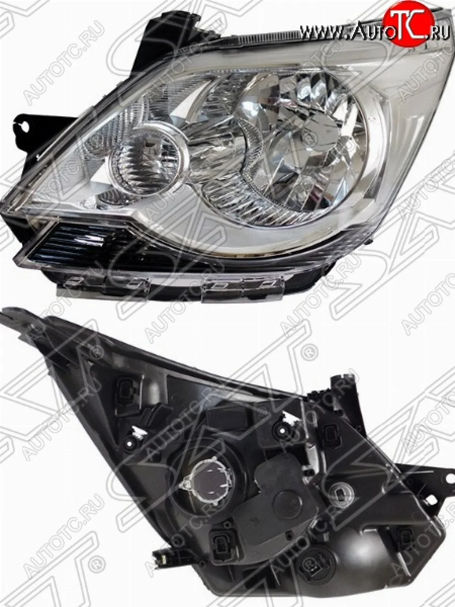 Левая фара передняя SAT Chevrolet Cobalt седан дорестайлинг (2011-2016)  в Керчи Республика Крым