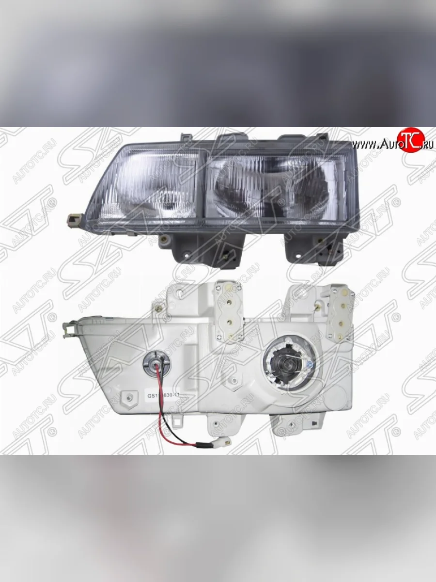 Левая фара передняя SAT Isuzu Elf (NPR75)  дорестайлинг (1993-2004)  в Перми Пермском крае