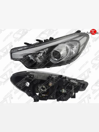 Левая передняя фара SAT KIA Cerato  3 YD - Forte  2 YD