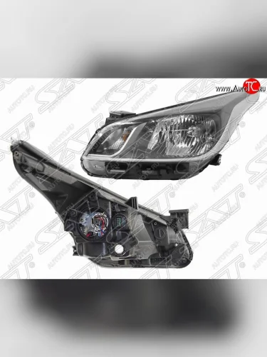 Левая передняя фара SAT KIA Rio  4 FB (2016-2020) дорестайлинг седан