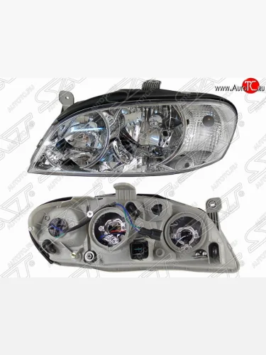 Левая передняя фара SAT KIA Spectra (2000-2009)