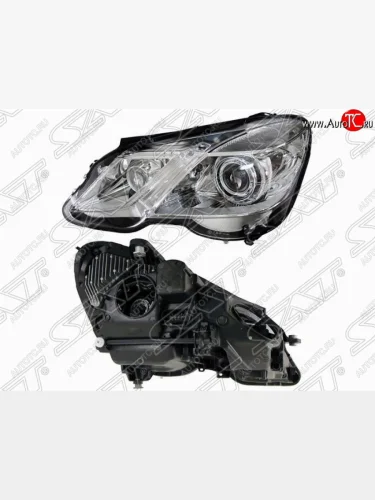 Левая передняя фара SAT (AFS, под ксенон) Mercedes-Benz E-Class  W212 (2009-2012) дорестайлинг седан