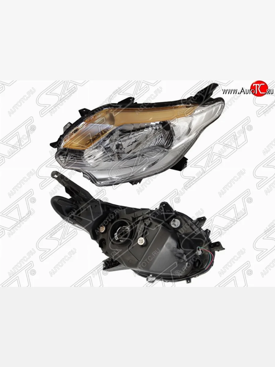 Левая передняя фара SAT Mitsubishi L200 5 KK,KL дорестайлинг (2015-2019)  в Самаре Самарской области