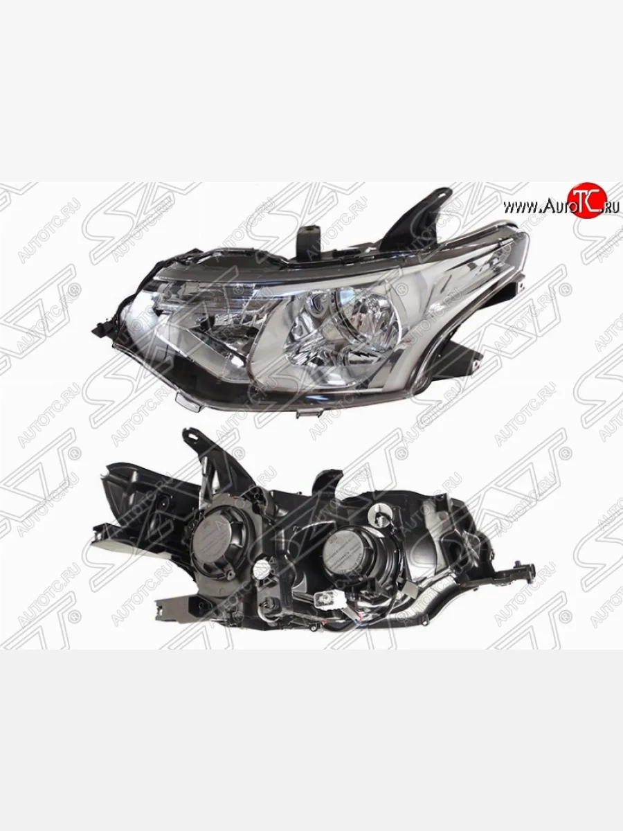 Левая фара передняя SAT Mitsubishi Outlander XL (CW)  рестайлинг (2010-2013)  в Перми Пермском крае