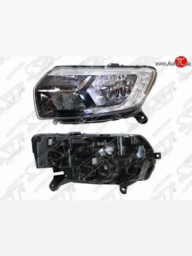 Левая фара передняя SAT Renault Logan 2 рестайлинг (2018-2025)