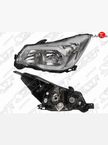 Левая фара передняя SAT (ксенон) Subaru Forester SJ дорестайлинг (2012-2016)