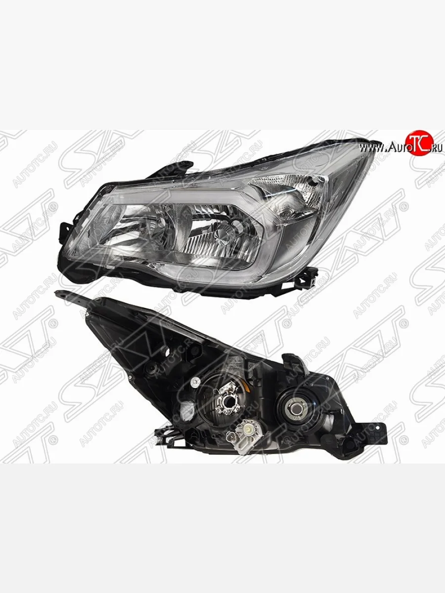 Левая фара передняя SAT (ксенон) Subaru Forester SJ дорестайлинг (2012-2016)  в Керчи Республика Крым