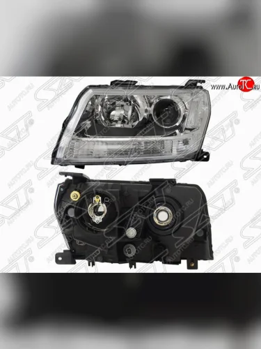 Левая фара передняя SAT (ксенон, с электрокорректором) Suzuki Escudo 3 дорестайлинг (2006-2008)