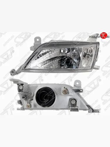 Левая фара передняя SAT Toyota Carina E  T210 (1996-1998) седан дорестайлинг
