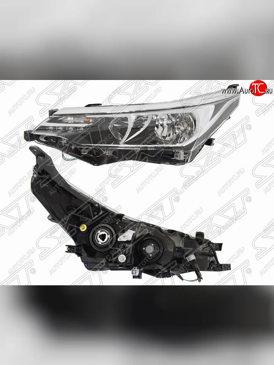 Левая фара передняя SAT (с электрокорректором) Toyota Corolla E180 дорестайлинг (2013-2016)  в Самаре Самарской области