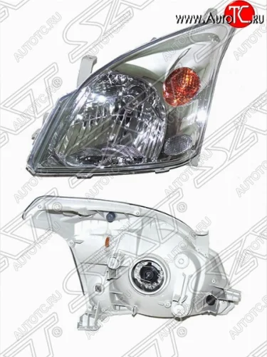 Левая фара передняя SAT Toyota Land Cruiser Prado  J120 (2002-2009)