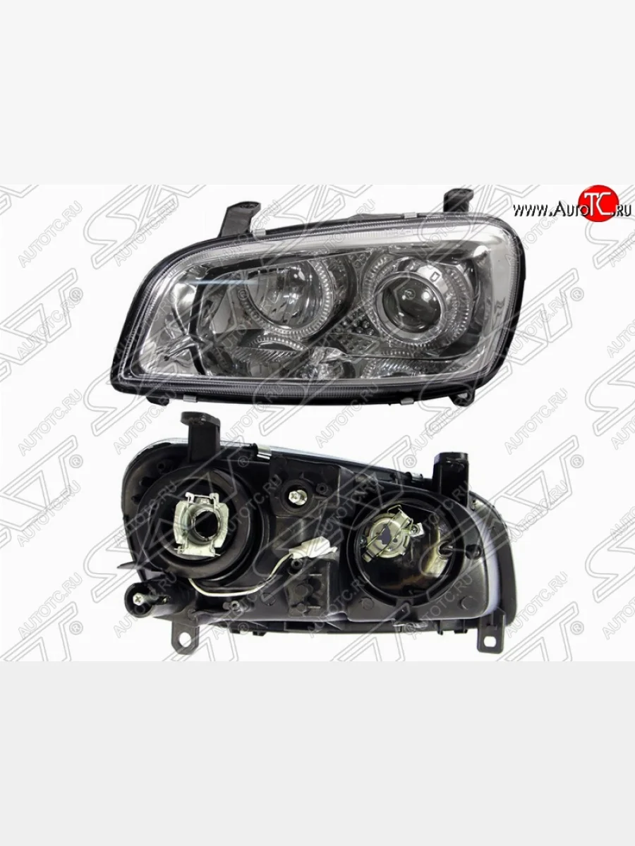 Левая фара передняя SAT (хрусталь, линза ) Toyota RAV4 XA10 3 дв. дорестайлинг (1994-1997)  в Керчи Республика Крым