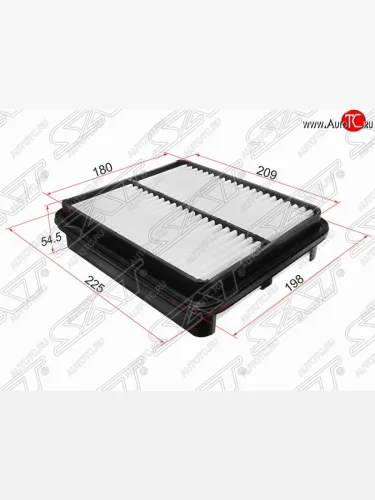 Фильтр воздушный двигателя SAT Suzuki Escudo  2 - Grand Vitara ( FTB03 3 двери,  3TD62, TL52 5 дверей)