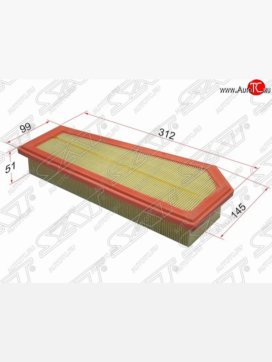 Фильтр воздушный двигателя SAT  Mercedes-Benz  C-Class  W204, E-Class  W212, SLK class  R172  в Керчи Республика Крым