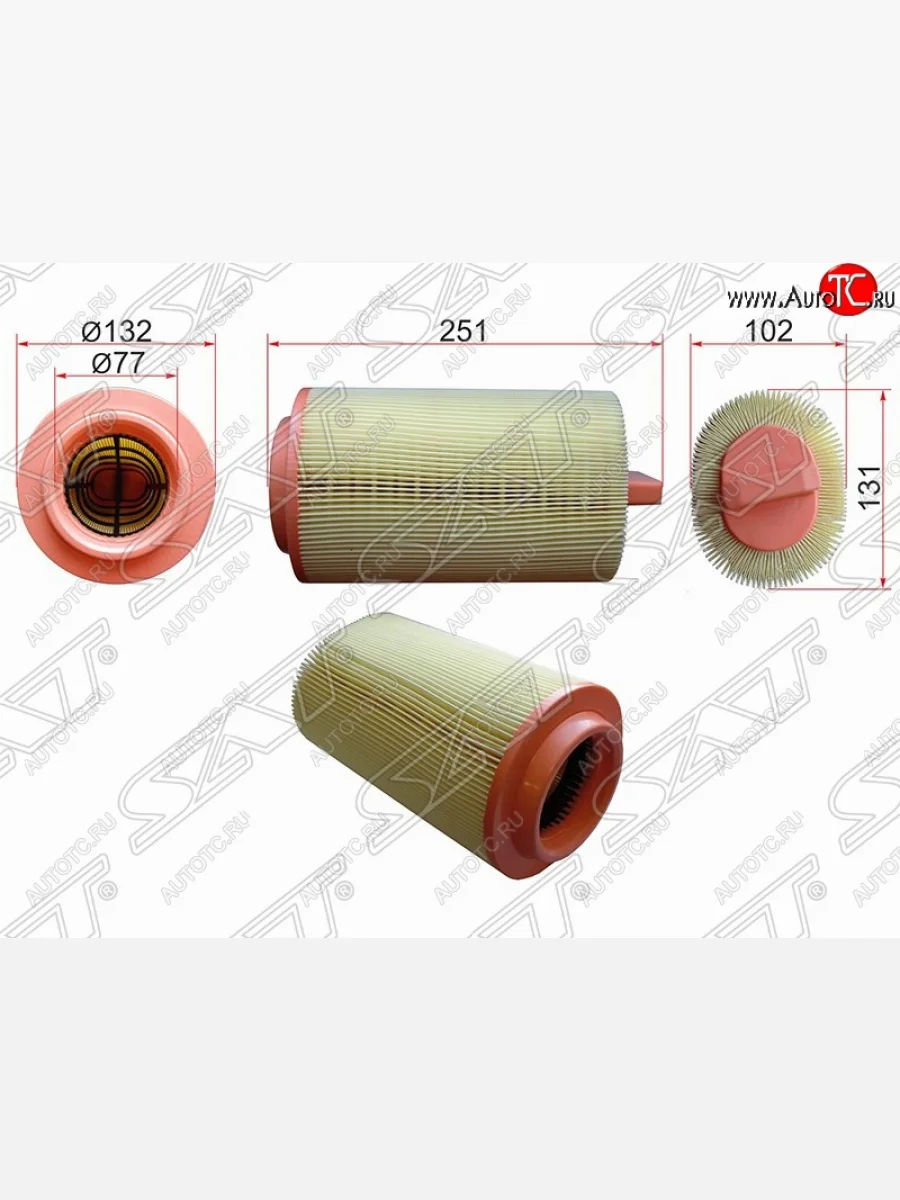 Фильтр воздушный двигателя SAT  Mercedes-Benz  C-Class ( W203,  W204), CLK class  W209, E-Class ( W211,  W212), Sprinter  W906  в Керчи Республика Крым