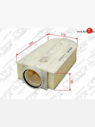 Фильтр воздушный двигателя SAT (330x175x85 mm) Mercedes-Benz C-Class  W204 - E-Class  W212