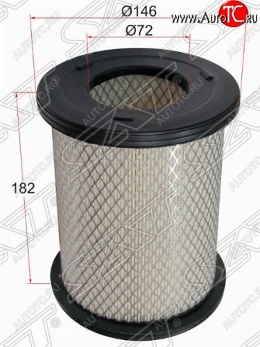 Фильтр воздушный двигателя (2.7, 3.2) SAT Nissan Datsun (1997-2002)