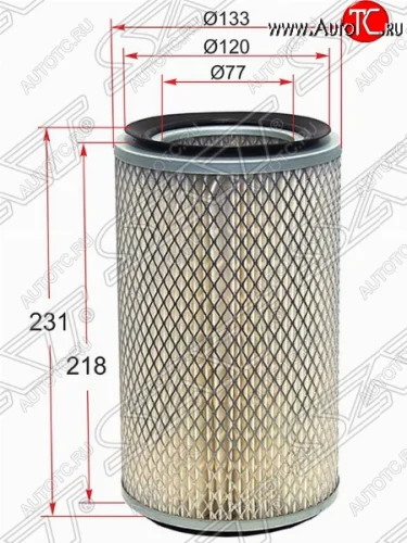Фильтр воздушный двигателя SAT Nissan Mistral (1993-1999)