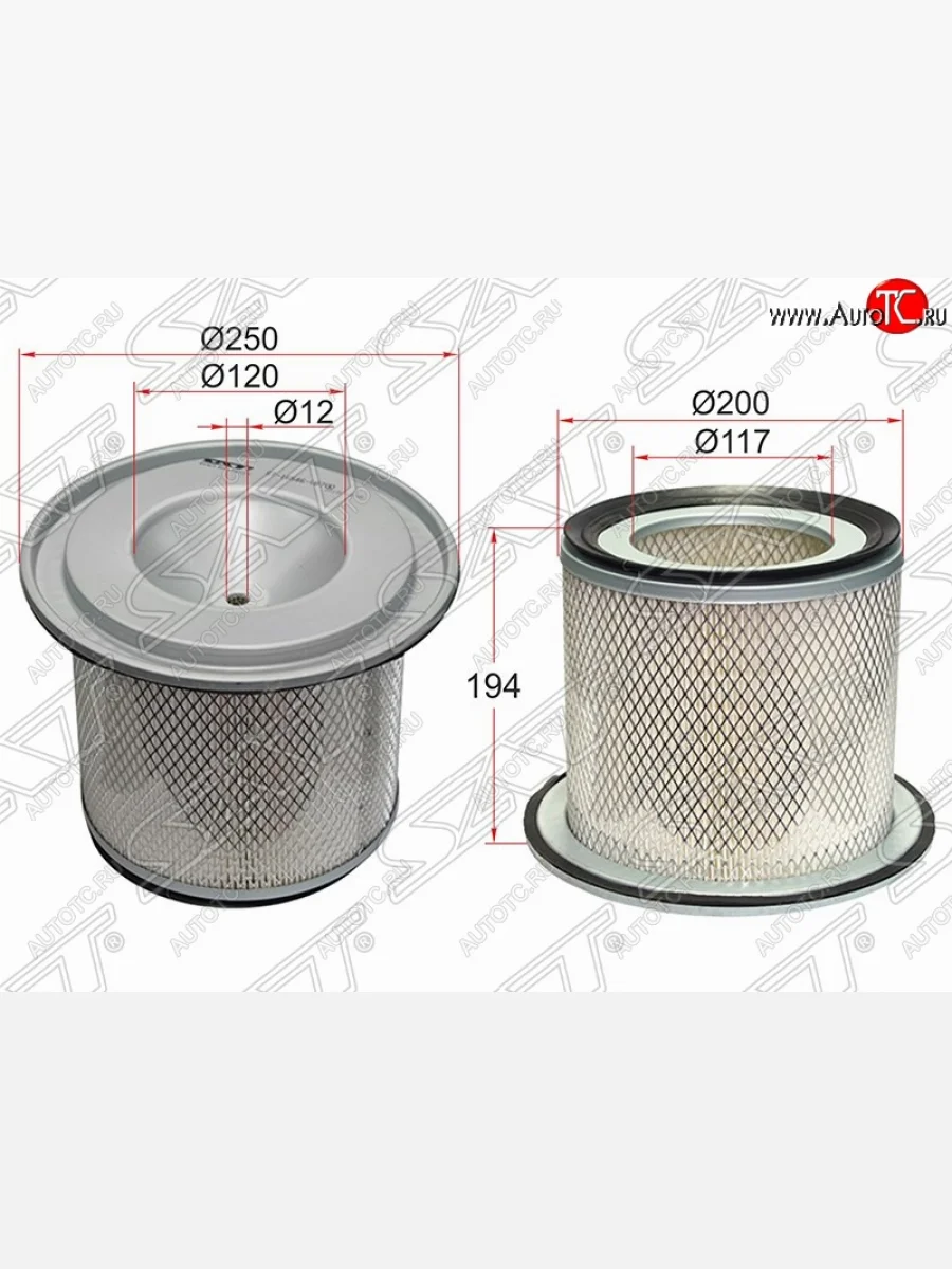 Фильтр воздушный двигателя SAT (TB48DE)  Nissan Patrol (2001-2010) 5  в Керчи Республика Крым