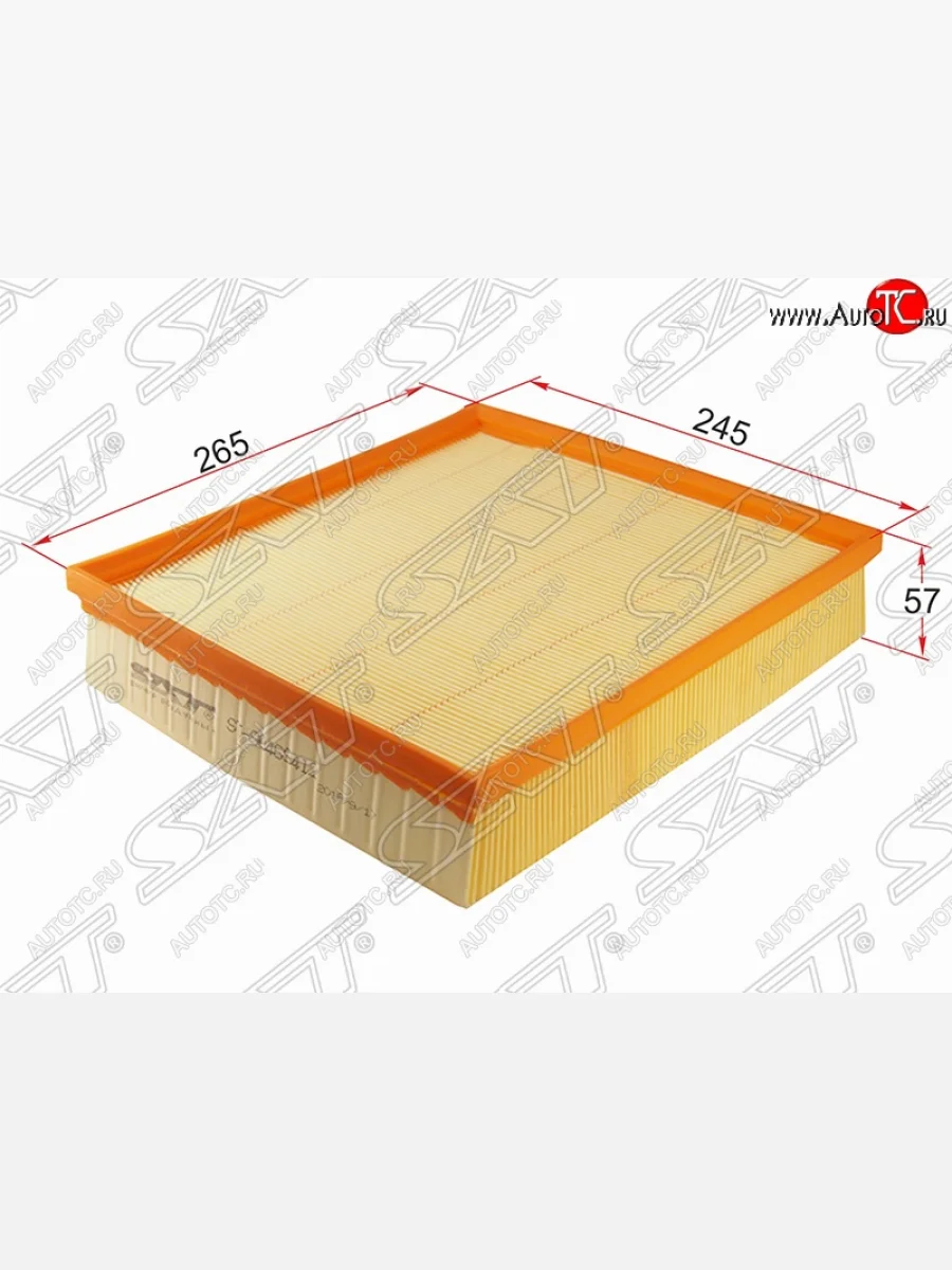 Фильтр воздушный двигателя SAT (265х245х57 mm)  Opel Omega (1994-2004) B  в Керчи Республика Крым