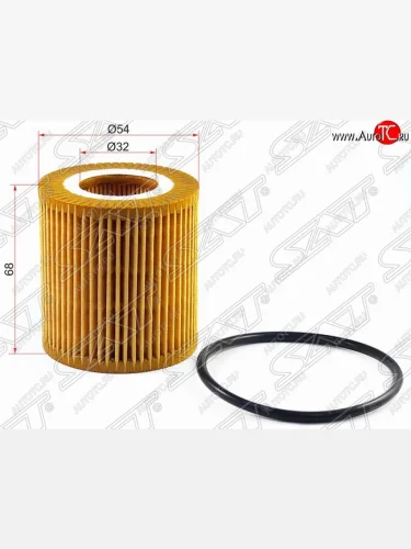 Фильтр масляный SAT (2.2, 3.0, 3.2 TDCi, картридж) Ford Ranger ( DoubleCab,  RapCab) (2011-2016), Mazda BT-50 (2011-2015)