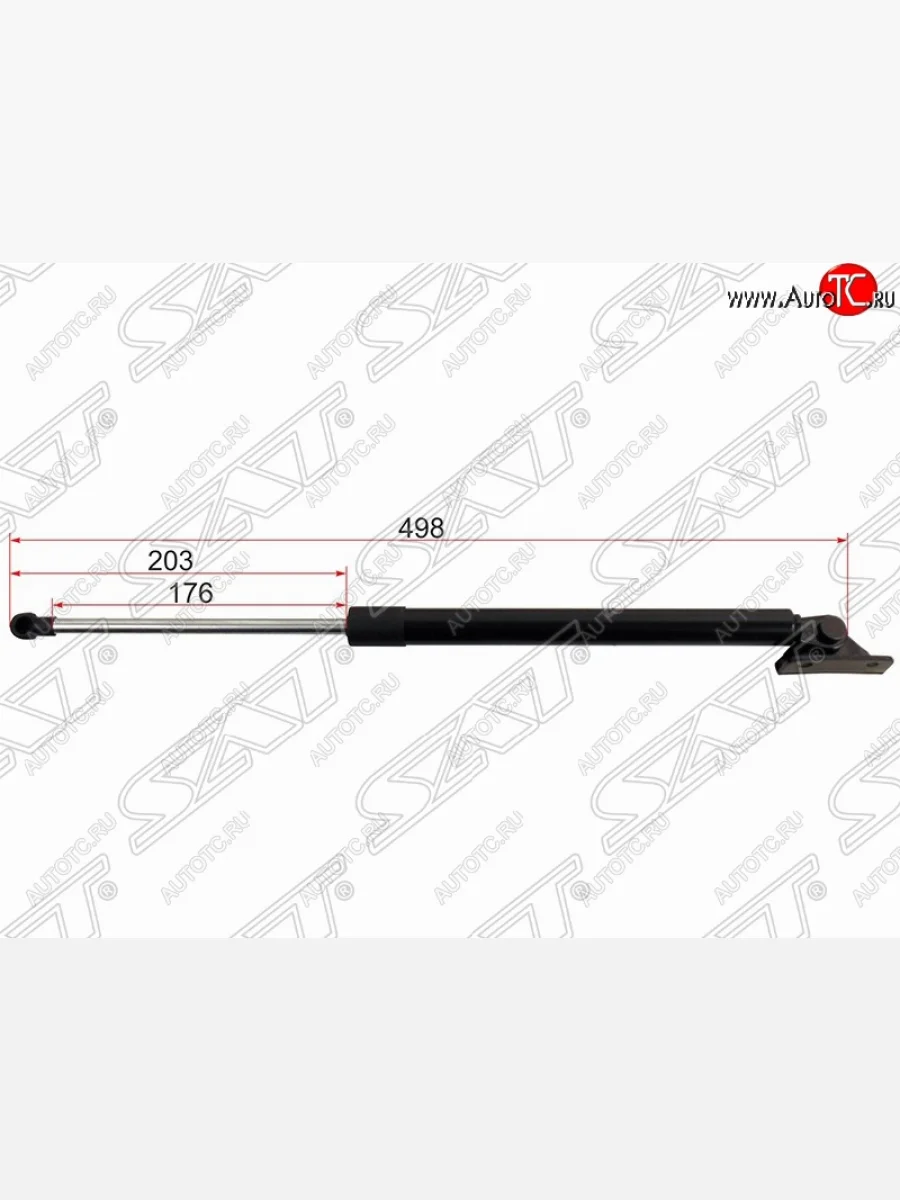 Правый упор крышки багажника SAT (L498 mm) Mitsubishi ASX дорестайлинг (2010-2012)  с доставкой в г. Керчь