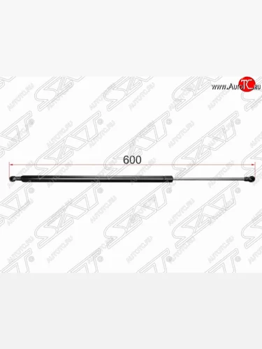 Упор крышки багажника E11 SAT (L600 mm) Nissan Note 1 E11 рестайлинг (2008-2013)