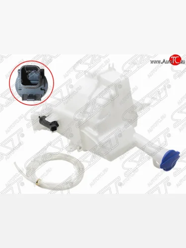 Бачок омывателей SAT (с мотором, пр-во Тайвань) Hyundai Elantra  AD (2016-2020) дорестайлинг, рестайлинг