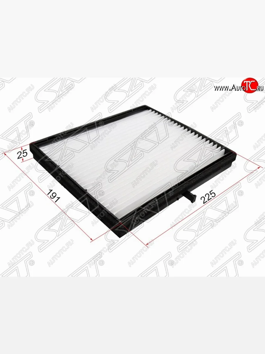Фильтр салонный SAT (225х191х25 mm)  Chevrolet Lacetti (2002-2013), Daewoo Gentra (2012-2025), Daewoo Nubira (2003-2008)  в Керчи Республика Крым