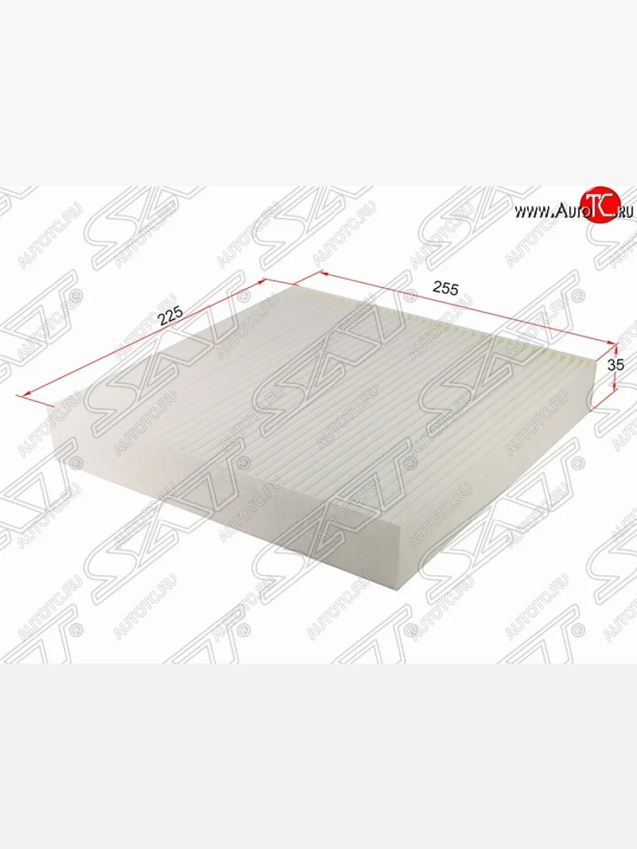 Фильтр салонный SAT (255х225х35 mm)  CITROEN Berlingo (2002-2012), CITROEN Xsara (1997-2005), Peugeot Partner (1997-2008)  в Керчи Республика Крым