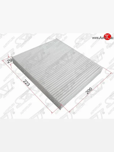 Фильтр салонный SAT (265х190х20 mm) Nissan Lafesta  B30 - X-trail  2 T31