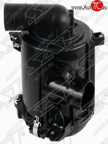 Корпус воздушного фильтра SAT (бензин круглый) Toyota Hiace  H200 (2004-2017) минивэн (Япония) дорестайлинг , минивэн (Япония) 1-ый рестайлинг, минивэн (Япония) 2-ой рестайлинг, минивэн (Япония) 3-ий рестайлинг