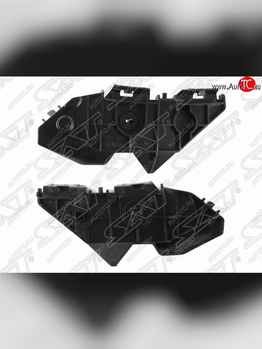 Левое крепление заднего бампера SAT (№3) Toyota Corolla E150 седан дорестайлинг (2006-2010)  в Керчи Республика Крым