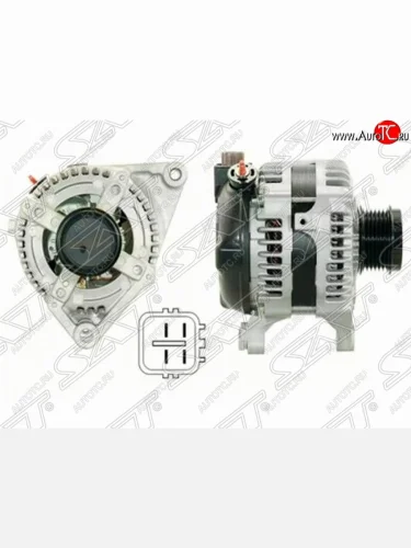 Генератор (2ARFE) SAT Toyota RAV4 XA30 5 дв. удлиненный 2-ой рестайлинг (2010-2013)