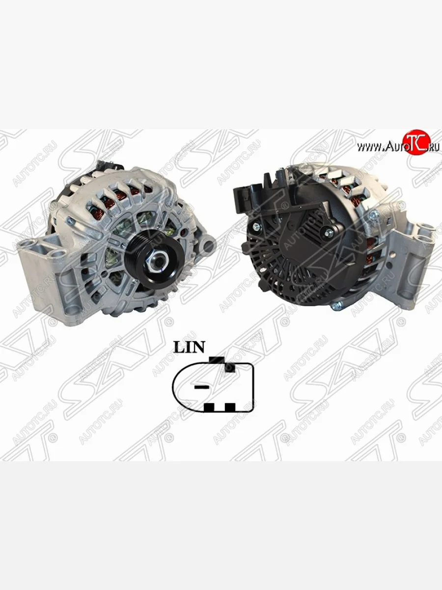 Генератор SAT (14V, 120A) Ford Focus 3 универсал дорестайлинг (2010-2015)  в Перми Пермском крае