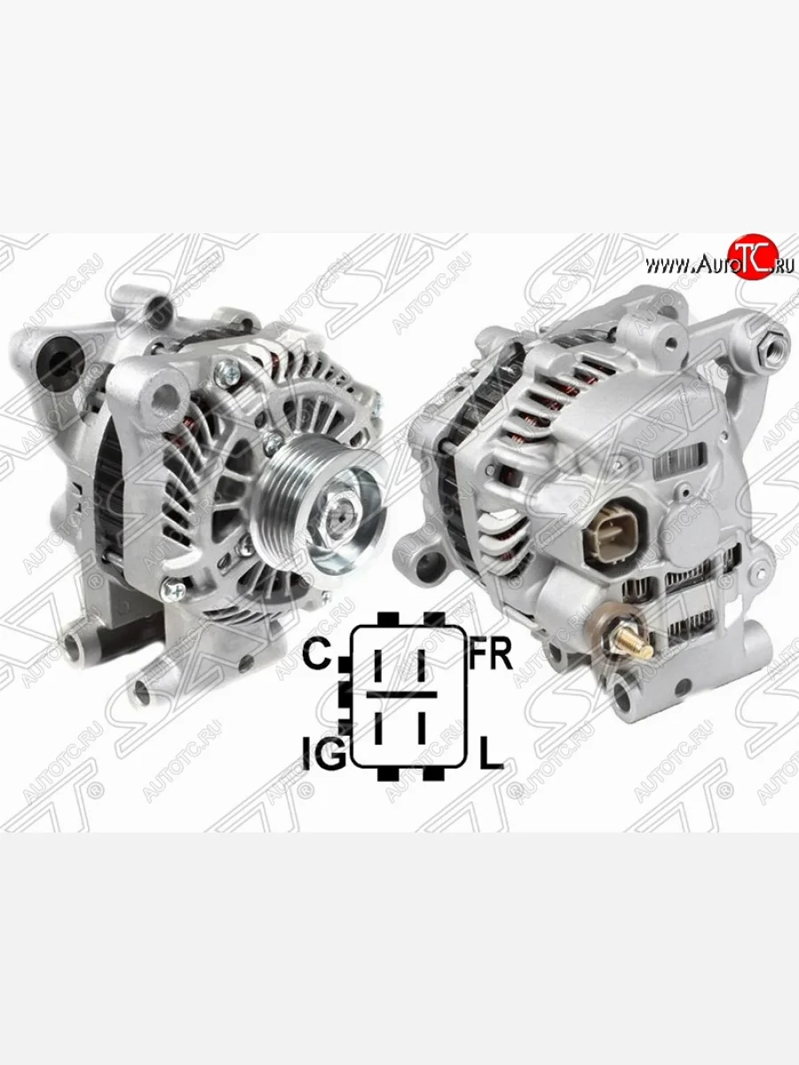 Генератор (JT 2.4, J24B, 2.0) SAT Suzuki SX4 GYA,GYB  рестайлинг, хэтчбэк (2010-2016)  в Керчи Республика Крым