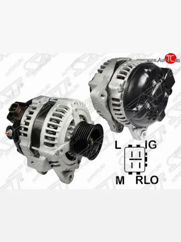 Генератор (2.0 1AZFSE, 2.4 2AZFE) SAT Toyota Harrier XU30 (2003-2013)