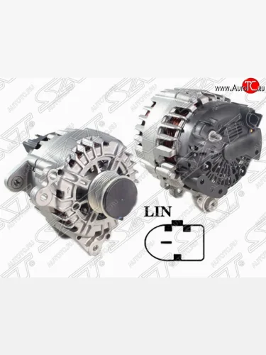 Генератор (75P 3,6) SAT Volkswagen Touareg 2 NF дорестайлинг (2010-2014)